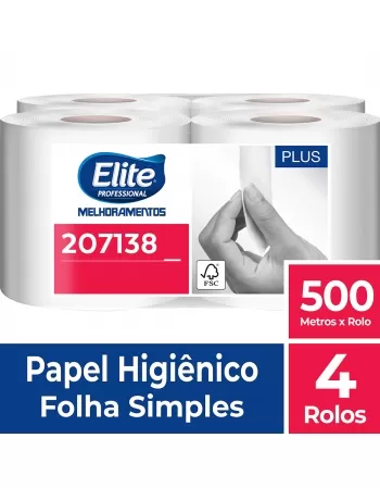 Elite Papel Higienico Rolo FS Plus 4x500M