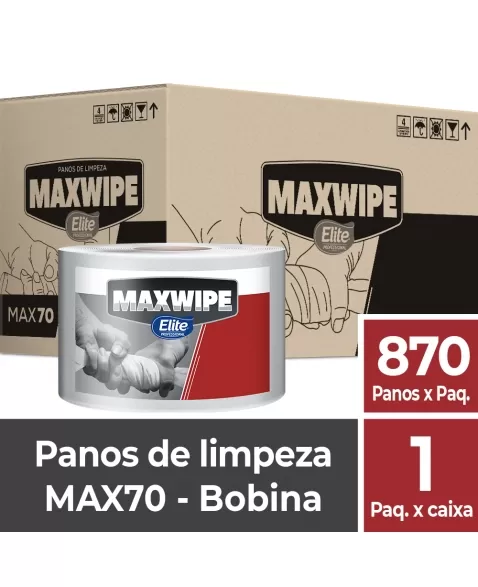 ELITE PANOS MAXWIPE MAX70 6ROLOS X 88 PANOS