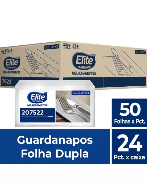 ELITE GUARDANAPO CONVENCIONAL FD EXCELLENCE 24X50 FOLHAS