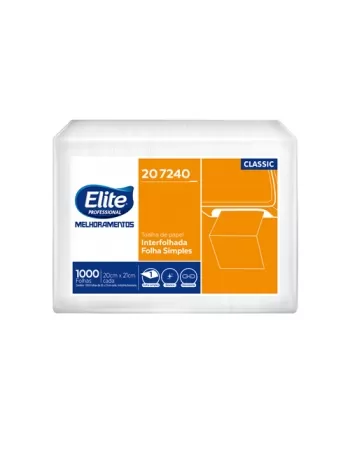 ELITE TOALHA DE PAPEL INTERFOLHADO FS CLASSIC 12X1000 FOLHAS