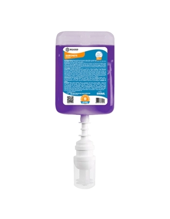 Sabonete Espuma Bonzer Violeta Elite — Caixa com 6 Refis de 800 ml