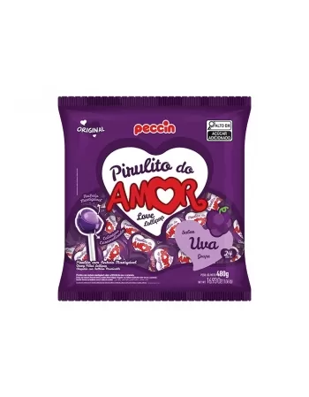 Pirulito Uva Do Amor 16Pcx480G