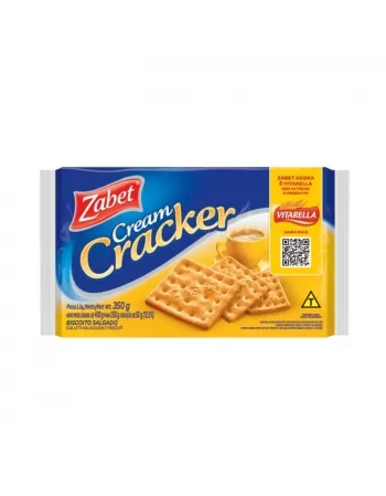 Biscoito Zabet Cream Cracker 24X350G