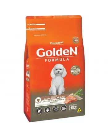 Ração Golden Fórmula Cães Adultos Porte Pequeno Salmão 1kg