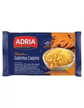 Lamen Adria Galinha Caipira 50X74,3G