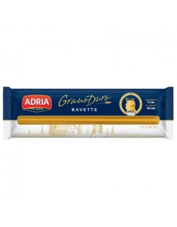 Massa Adria Grano Duro Bavette 500g Caixa com 24 Unidades