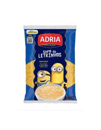 Massas Adria Com Ovos Sopa De Letrinhas 20X500