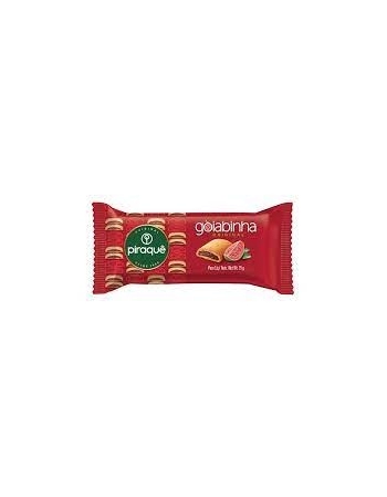 Biscoito Piraquê Roladinho de Goiaba 75g Caixa com 40 Unidades