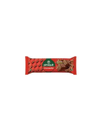 Biscoito Piraquê ChocoWafer Recheado Coberto com Chocolate 100,8g Caixa com 30 Unidades