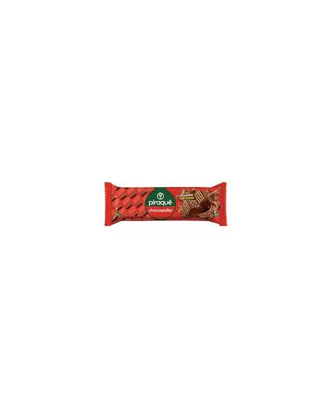 Biscoito Piraque ChocoWafer Recheado Coberto C/ Chocolate 30X100,8G