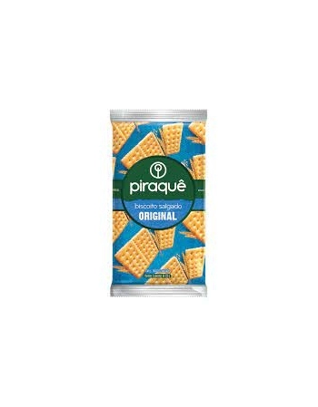 Biscoito Piraquê Salgadinho 138g Caixa com 36 Unidades