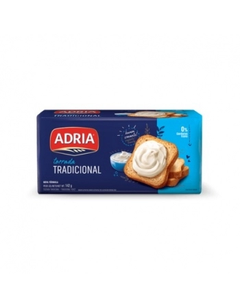 Torrada Adria Tradicional 142g Caixa com 32 Unidades