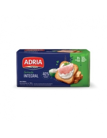 Torrada Adria Integral 142g Caixa com 32 Unidades
